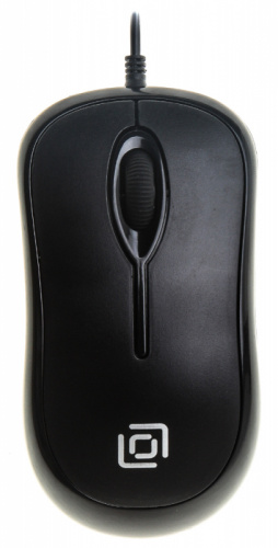 Мышь Оклик 285M черный оптическая (1000dpi) USB (2but) фото 2