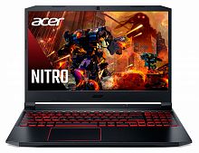 Ноутбук Acer Nitro 5 AN515-55-52WF Core i5 10300H/8Gb/SSD512Gb/NVIDIA GeForce GTX 1650 Ti 4Gb/15.6"/IPS/FHD (1920x1080)/Windows 10/black/WiFi/BT/Cam