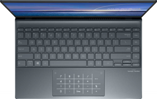 Ноутбук Asus Zenbook UX425EA-BM296 Core i3 1115G4 8Gb SSD512Gb Intel UHD Graphics 14" IPS FHD (1920x1080) noOS grey WiFi BT Cam Bag фото 8
