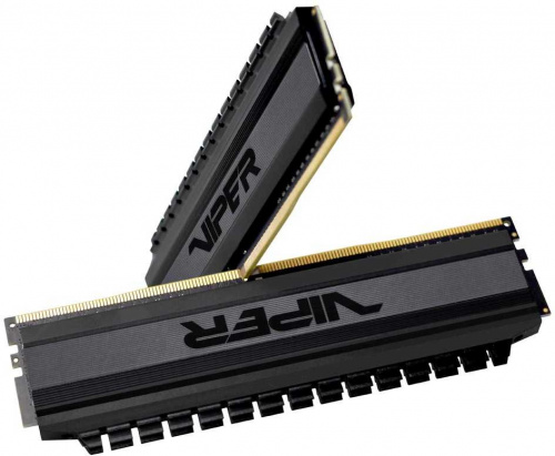 Память DDR4 2x8GB 4400МГц Patriot PVB416G440C8K Viper 4 Blackout RTL Gaming PC4-35200 CL18 DIMM 288-pin 1.45В с радиатором Ret фото 3
