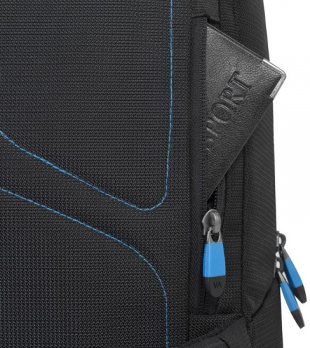 Рюкзак для ноутбука 13.3" Riva 7870 черный полиэстер фото 6