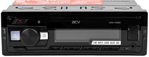 Автомагнитола ACV AVS-918BG 1DIN 4x50Вт v4.0 (36695) фото 2