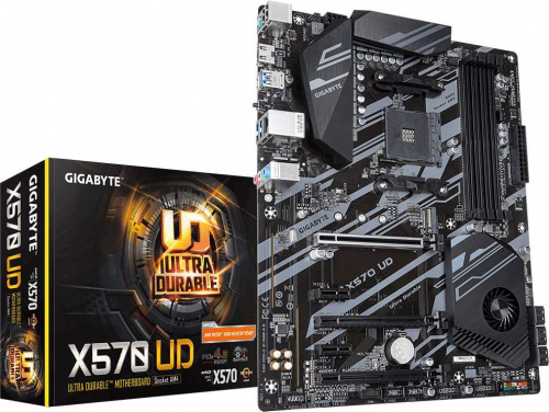Материнская плата Gigabyte X570 UD Soc-AM4 AMD X570 4xDDR4 ATX AC`97 8ch(7.1) GbLAN RAID+HDMI фото 5