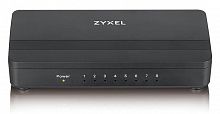 Коммутатор Zyxel GS-108SV2-EU0101F (L2) 8x1Гбит/с неуправляемый
