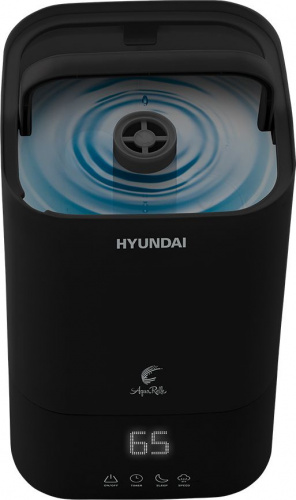 Увлажнитель воздуха Hyundai H-HU18E-4.0-UI194 25Вт (ультразвуковой) черный фото 2