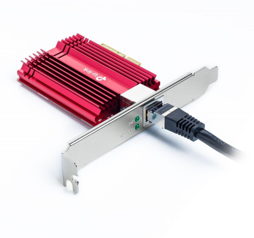 Сетевой адаптер 10G Etherrnet TP-Link TX401 PCI Express x4 фото 8