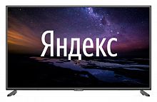 Телевизор LED Hyundai 65" H-LED65EU1301 Яндекс черный/Ultra HD/60Hz/DVB-T2/DVB-C/DVB-S2/USB/WiFi/Smart TV (RUS)