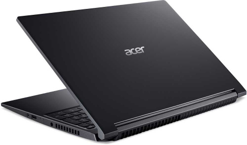 Ноутбук Acer Aspire 7 A715-75G-76LP Core i7 9750H/8Gb/SSD256Gb/NVIDIA GeForce GTX 1650 4Gb/15.6"/IPS/FHD (1920x1080)/Windows 10/black/WiFi/BT/Cam фото 2