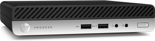 Комплект HP ProDesk 400 G5 Mini i3 9100T (3.13)/8Gb/SSD256Gb/UHDG 630/Windows 10 Professional 64/GbitEth/65W/клавиатура/мышь/черный/монитор в комплекте 23.8" Mini In One 24 1920x1080 фото 4