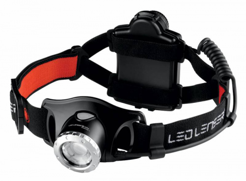 Фонарь налобный Led Lenser H7.2 черный лам.:светодиод. AAAx4 (7297)