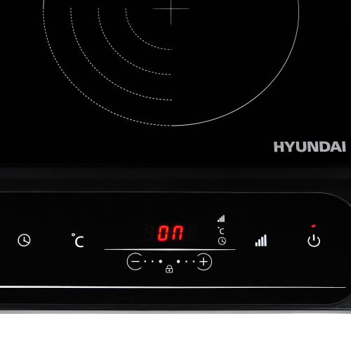 Плита Индукционная Hyundai HYC-0107 черный стеклокерамика (настольная) фото 8
