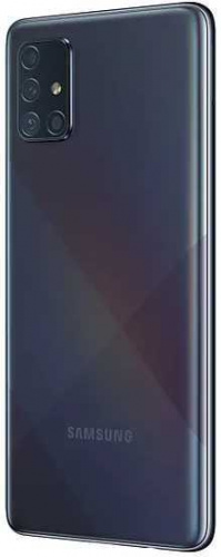 Смартфон Samsung SM-A715F Galaxy A71 128Gb 6Gb черный моноблок 3G 4G 2Sim 6.7" 1080x2400 Android 10 64Mpix 802.11 a/b/g/n/ac NFC GPS GSM900/1800 GSM1900 TouchSc MP3 microSD max512Gb фото 3