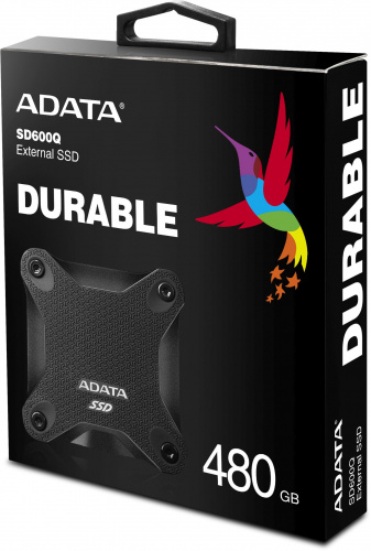 Накопитель SSD A-Data USB 3.0 480GB ASD600Q-480GU31-CBK SD600Q 1.8" черный фото 6