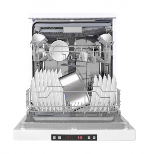 Посудомоечная машина Weissgauff DW 6035 белый (полноразмерная) фото 2