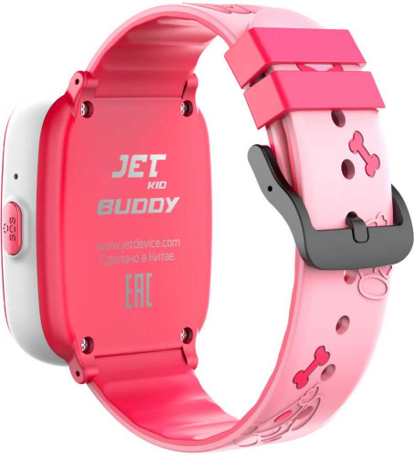 Смарт-часы Jet Kid Buddy 1.44" TFT розовый (BUDDY PINK) фото 3