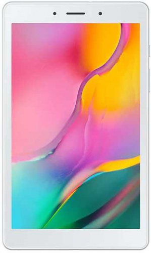 Планшет Samsung Galaxy Tab A SM-T290 (2.0) 4C/RAM2Gb/ROM32Gb 8" TFT 1280x800/Android 9.0/серебристый/8Mpix/2Mpix/BT/WiFi/Touch/microSD 512Gb/minUSB/5100mAh