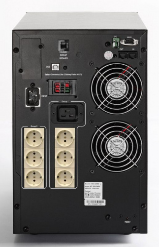 Источник бесперебойного питания Powercom Vanguard VGS-1500XL 1350Вт 1500ВА черный фото 4