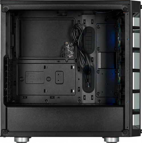 Корпус Corsair iCUE 465X RGB черный без БП ATX 3x120mm 1x140mm 2xUSB3.0 audio bott PSU фото 3