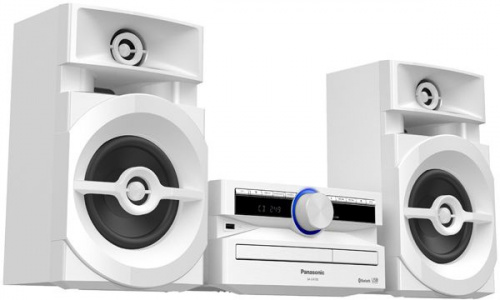 Минисистема Panasonic SC-UX100EE-W белый 300Вт CD CDRW FM USB BT фото 3