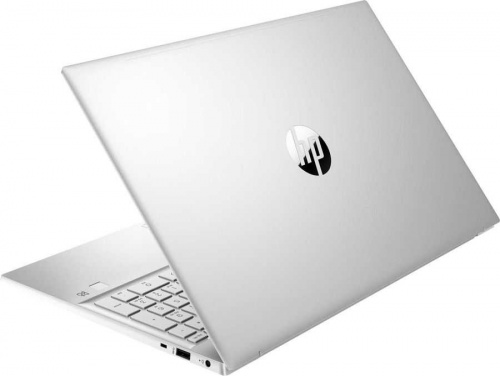 Ноутбук HP Pavilion 15-eg0052ur Core i5 1135G7/8Gb/SSD256Gb/NVIDIA GeForce MX350 2Gb/15.6"/IPS/FHD (1920x1080)/Free DOS 3.0/silver/WiFi/BT/Cam фото 4