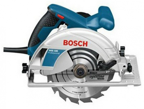 Циркулярная пила (дисковая) Bosch GKS 190 Professional 1400Вт (ручная) фото 2
