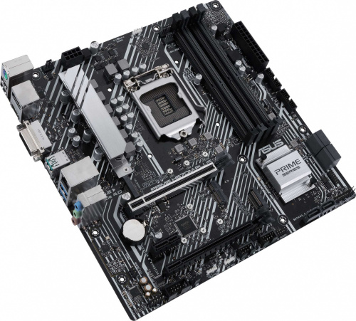 Материнская плата Asus PRIME H570M-PLUS Soc-1200 Intel H570 4xDDR4 mATX AC`97 8ch(7.1) GbLAN RAID+DVI+HDMI+DP фото 6