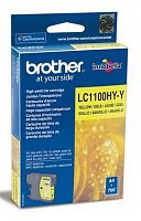 Картридж струйный Brother LC1100HYY желтый (750стр.) для Brother DCP-6690CW