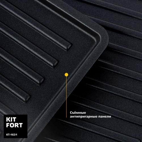 Электрогриль Kitfort KT-1631 1500Вт черный/серебристый фото 5