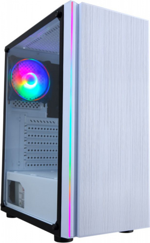 Корпус Formula CL-3302W RGB белый без БП ATX 2xUSB2.0 1xUSB3.0 audio bott PSU фото 6
