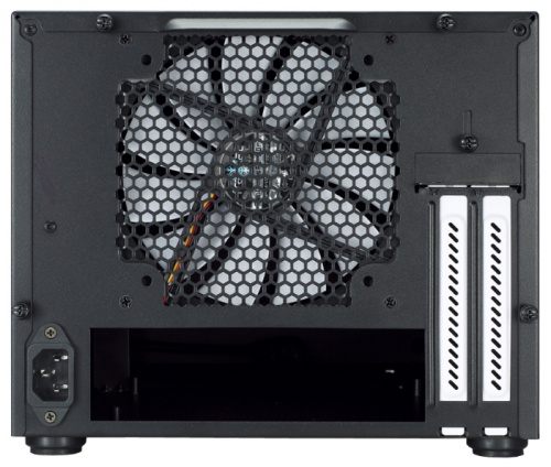 Корпус Fractal Design Core 500 черный без БП miniITX 2x120mm 2x140mm 2xUSB3.0 audio bott PSU фото 2