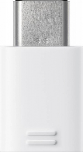 Переходник Samsung EE-GN930 EE-GN930BWRGRU micro USB (f)-USB Type-C (m) белый фото 4