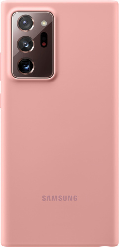 Чехол (клип-кейс) Samsung для Samsung Galaxy Note 20 Ultra Silicone Cover бронзовый (EF-PN985TAEGRU)