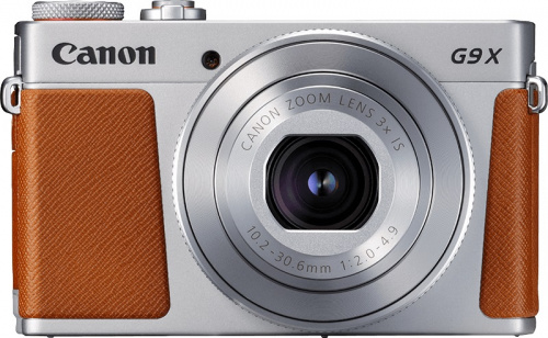 Фотоаппарат Canon PowerShot G9 X Mark II серебристый/коричневый 20.9Mpix Zoom3x 3" 1080p SDXC CMOS IS opt 5minF TouLCD 6fr/s RAW 60fr/s HDMI/WiFi/NB-13L фото 4