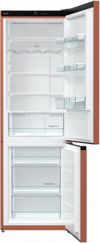 Холодильник Gorenje NRK6192CCR4 медь (двухкамерный) фото 4