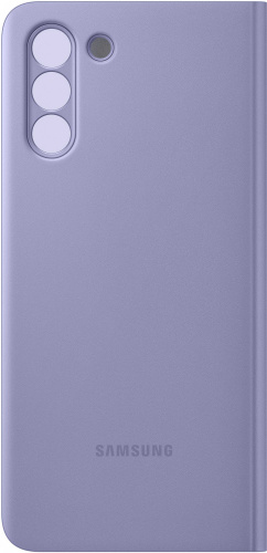 Чехол (флип-кейс) Samsung для Samsung Galaxy S21+ Smart Clear View Cover фиолетовый (EF-ZG996CVEGRU) фото 4