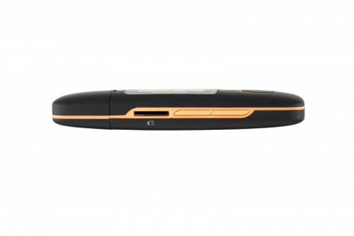 Плеер Flash Digma U3 4Gb черный/оранжевый/1.1"/FM/microSDHC фото 4