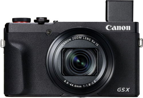 Фотоаппарат Canon PowerShot G5 X Mark II черный 20.1Mpix Zoom5x 3" 4K SDXC/SD/SDHC CMOS IS opt 5minF rotLCD TouLCD VF 5.9fr/s RAW 60fr/s HDMI/WiFi/NB-13L фото 2