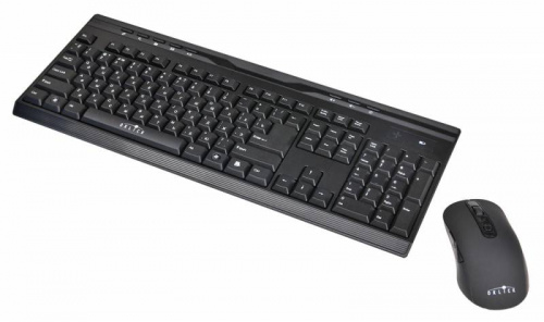 Клавиатура + мышь Оклик 280M клав:черный мышь:черный USB беспроводная Multimedia фото 12