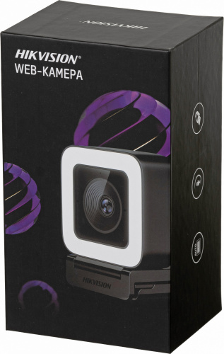 Камера Web Hikvision DS-UL4 черный 4Mpix (2560x1440) USB2.0 с микрофоном фото 3