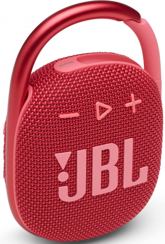 Колонка порт. JBL Clip 4 красный 5W 1.0 BT 15м 500mAh (JBLCLIP4RED) фото 3