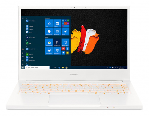 Ноутбук Acer ConceptD 3 Pro CN314-72P-76HL Core i7 10750H 16Gb SSD1Tb NVIDIA GeForce T1000 4Gb 14" IPS FHD (1920x1080) Windows 10 Professional white WiFi BT Cam фото 9