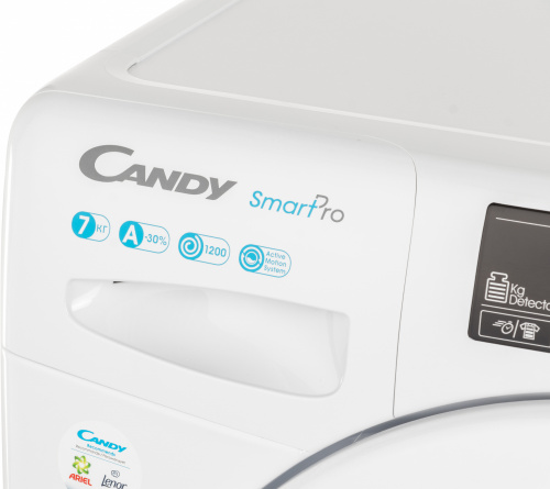 Стиральная машина Candy Smart Pro CO4 127T3/2-07 класс: A загр.фронтальная макс.:7кг белый фото 16