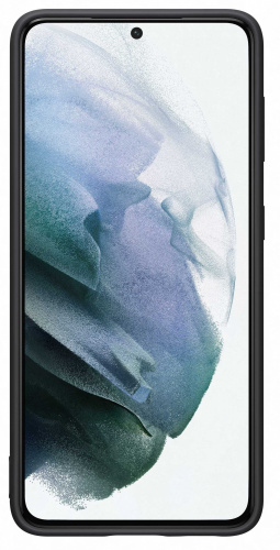 Чехол (клип-кейс) Samsung для Samsung Galaxy S21 Silicone Cover черный (EF-PG991TBEGRU)