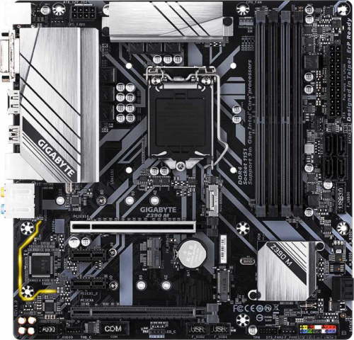 Материнская плата Gigabyte Z390 M Soc-1151v2 Intel Z390 4xDDR4 mATX AC`97 8ch(7.1) GbLAN RAID+DVI+HDMI+DP фото 6