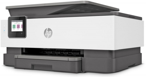 МФУ струйный HP OfficeJet 8023 (1KR64B) A4 Duplex WiFi USB RJ-45 черный/белый фото 2