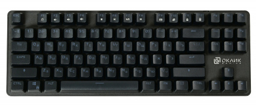 Клавиатура Оклик 969G SHOTGUN механическая черный USB Multimedia for gamer LED фото 9