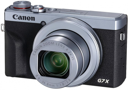 Фотоаппарат Canon PowerShot G7 X MARKIII серебристый/черный 20.1Mpix Zoom4.2x 3" 4K SDXC/SD/SDHC CMOS IS opt 5minF rotLCD TouLCD VF 4.4fr/s RAW 60fr/s HDMI/WiFi/NB-13L фото 5
