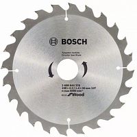 Диск пильный по дер. Bosch ECO WO (2608644376) d=190мм d(посад.)=30мм (циркулярные пилы)