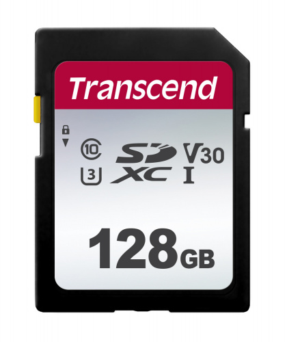 Флеш карта SDXC 128GB Transcend TS128GSDC300S w/o adapter