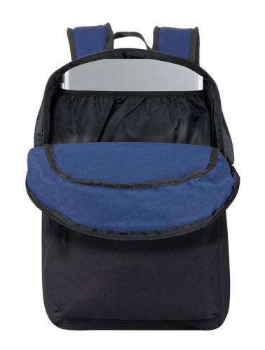 Рюкзак для ноутбука 15.6" Riva Mestalla 5560 синий/черный полиэстер (5560 COBALT BLUE/BLACK) фото 17